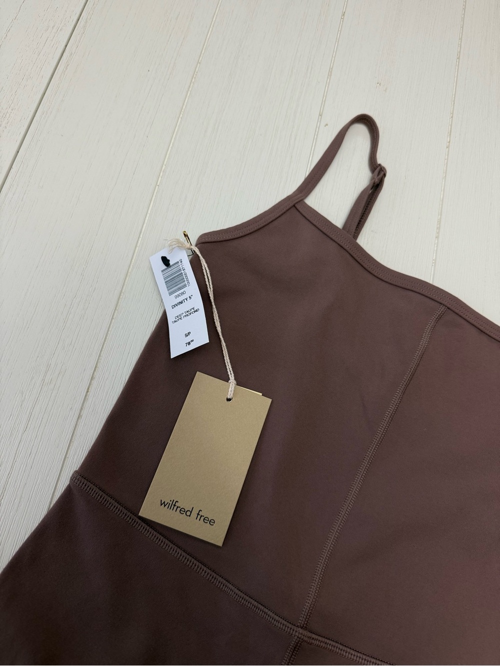 Wilfred Free Womens Brown Spaghetti-Strap Jumpsuit